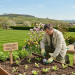 Entretien des espaces verts en avril