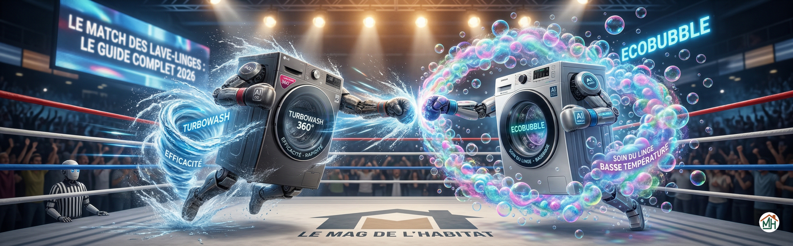 comparatif lave-linge TurboWash et EcoBubble