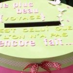 Urne mariage fait maison