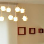 luminaire boule en verre pour salon