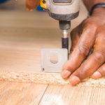 pose équerre module bois