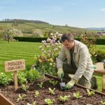 Entretien des espaces verts en avril