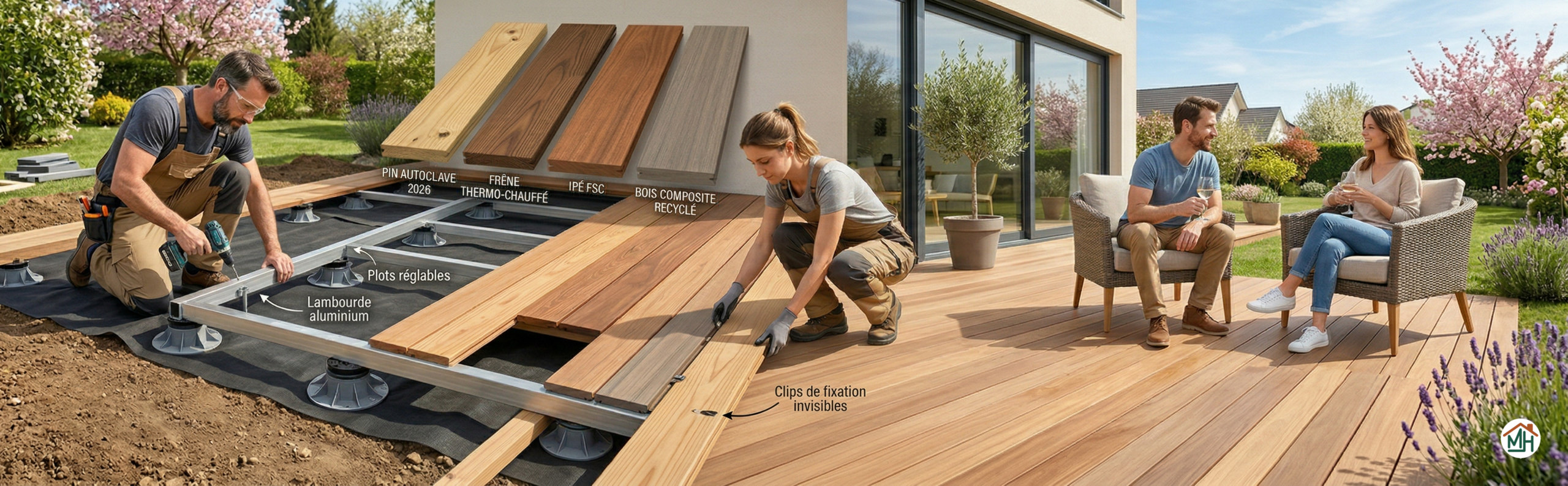 Construction terrasse bois