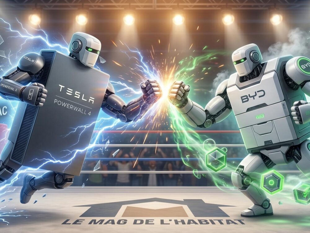 Comparatif batterie Stockage Solaire Tesla vs BYD