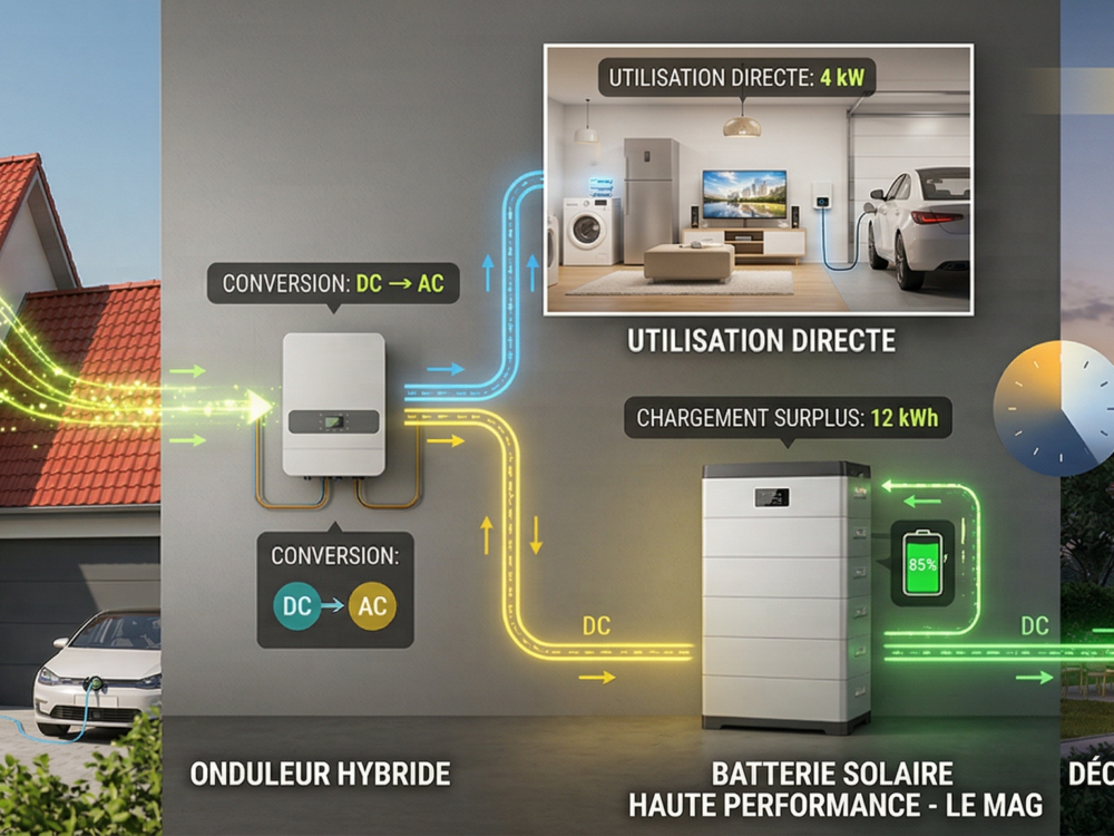 Guide batterie stockage énergie solaire