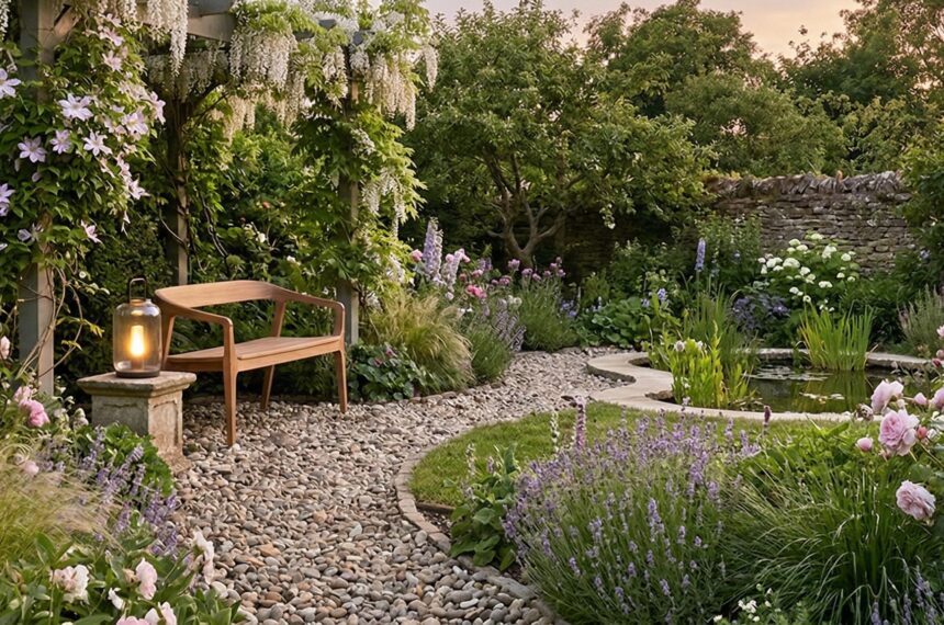 créer un jardin anglais