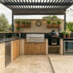 Outdoor living cuisine d'été