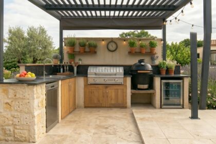 Outdoor living cuisine d'été