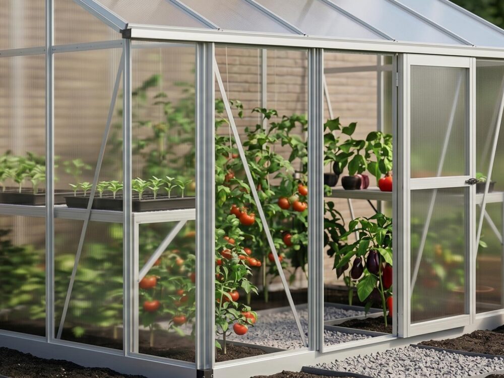 Serre de jardin moderne