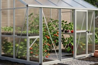 Serre de jardin moderne