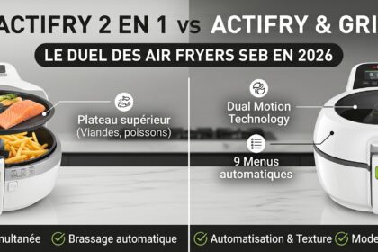 Test SEB Actifry 2 en 1 vs Actifry Genius 2026