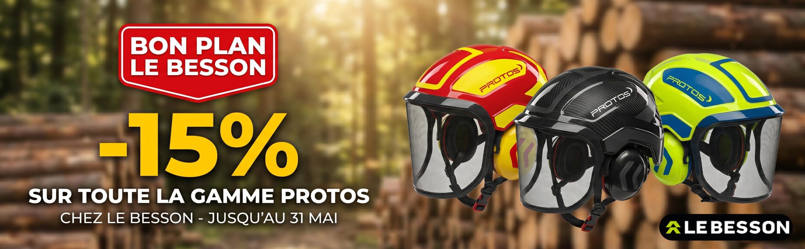 Bon plan casque PROTOS le besson