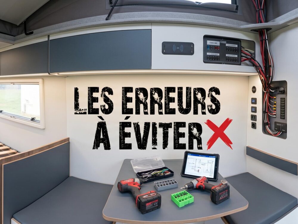 5 erreurs a eviter dans un amenagement de van