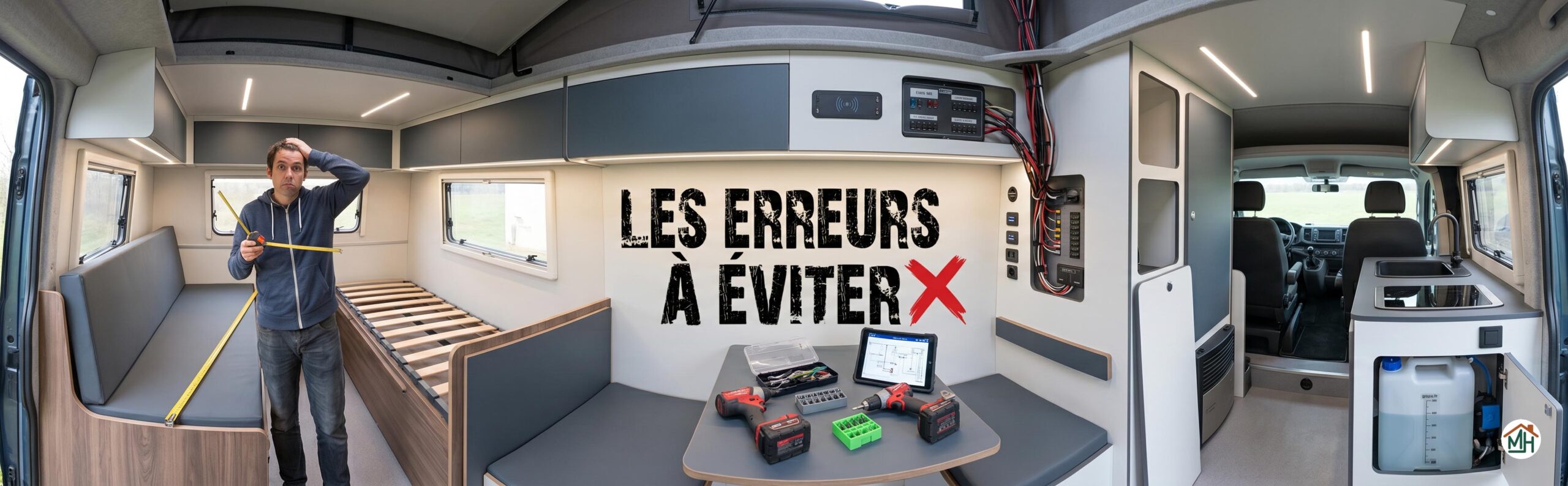 5 erreurs a eviter dans un amenagement de van