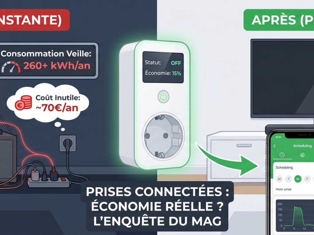 Prise connectee