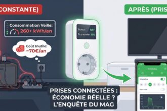 Prise connectee