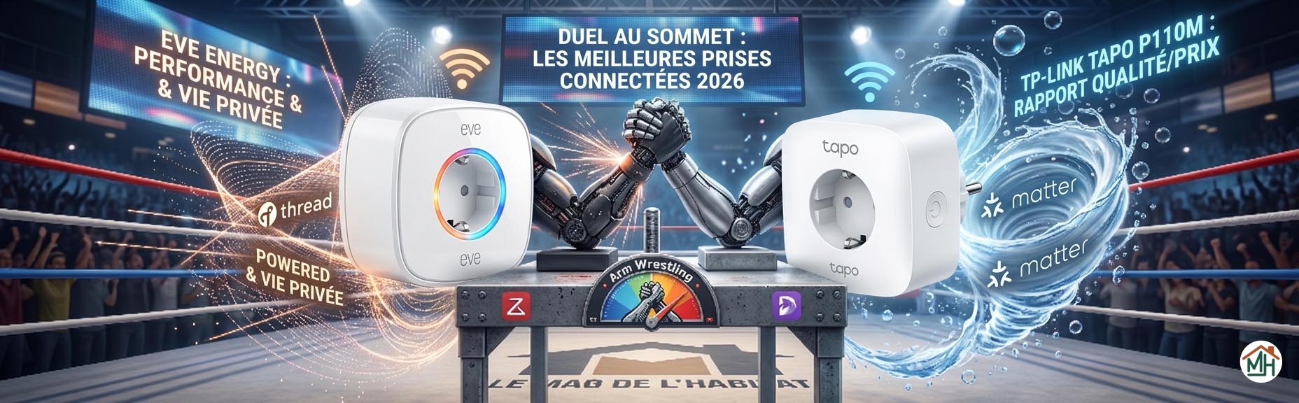 Comparatif prise connectee Eve Energy vs TP-Link Tapo P110M