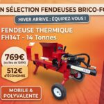 Bon plan fendeuse bois BRICO-FOREST