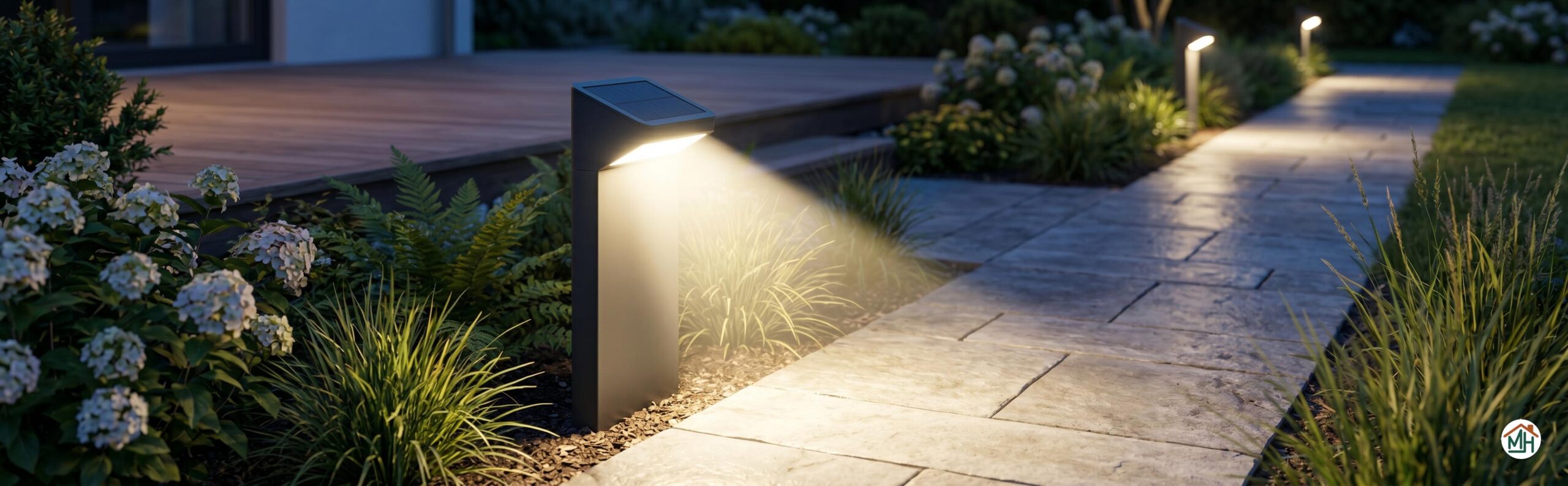 Eclairage exterieur led solaire