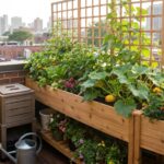 Potager sur balcon permaculture urbaine