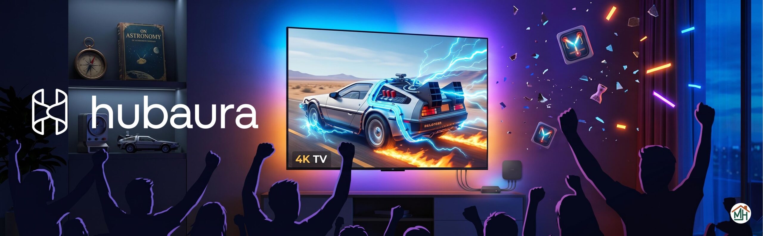 Bandeau Marque Hubaura Led TV