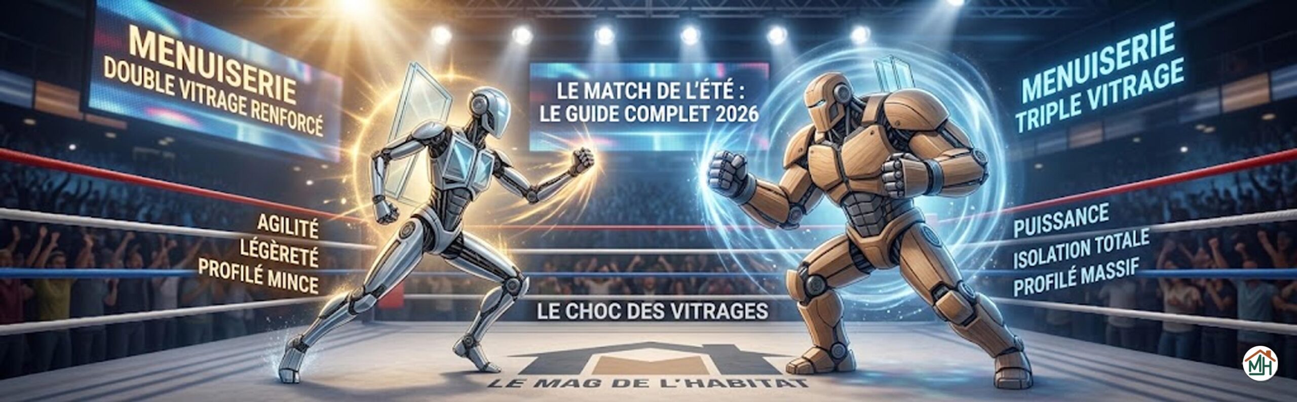 Comparatif Menuiserie triple vitrage vs double vitrage renforce