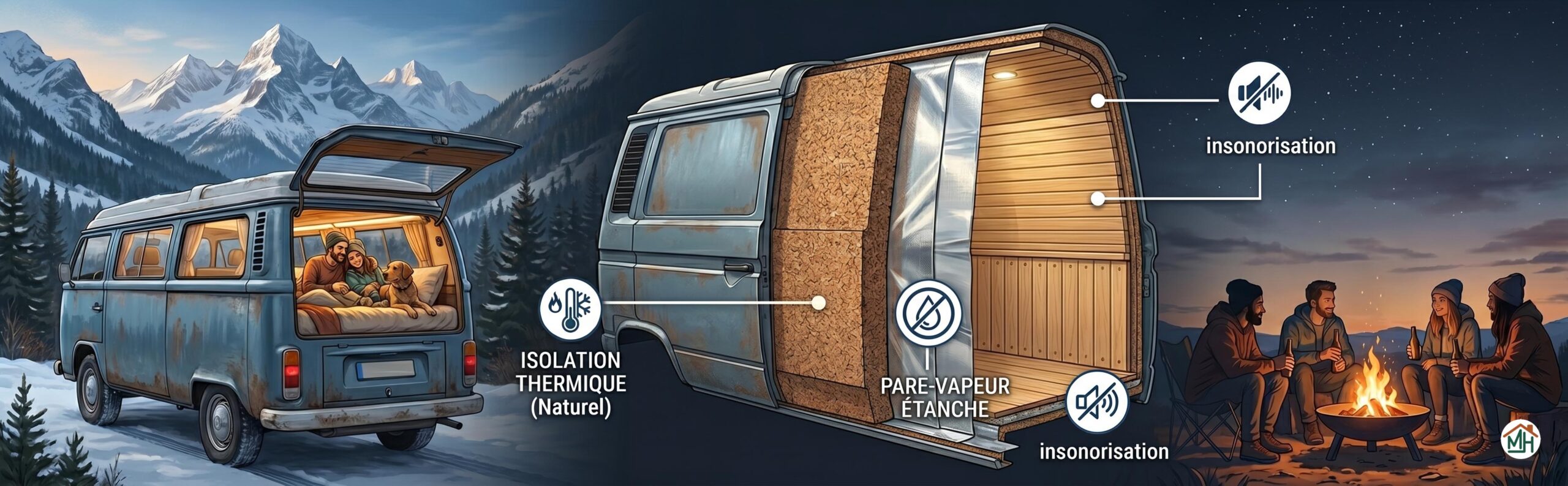 Isolation Van Amenage