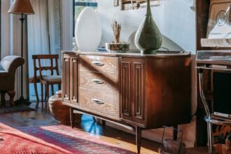 Salon decoration vintage
