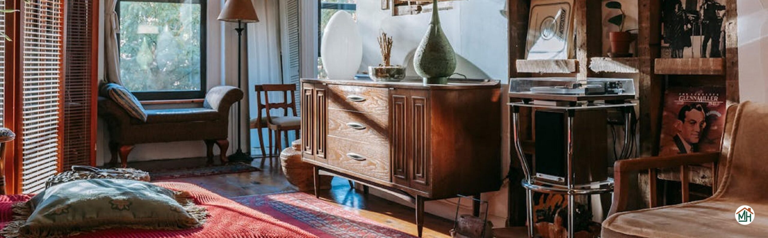 Salon decoration vintage