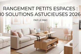 10 astuces pour le rangement dans les petits espaces