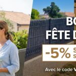 Bon Plan Occultation Clôture et jardin Fete des voisins 2026