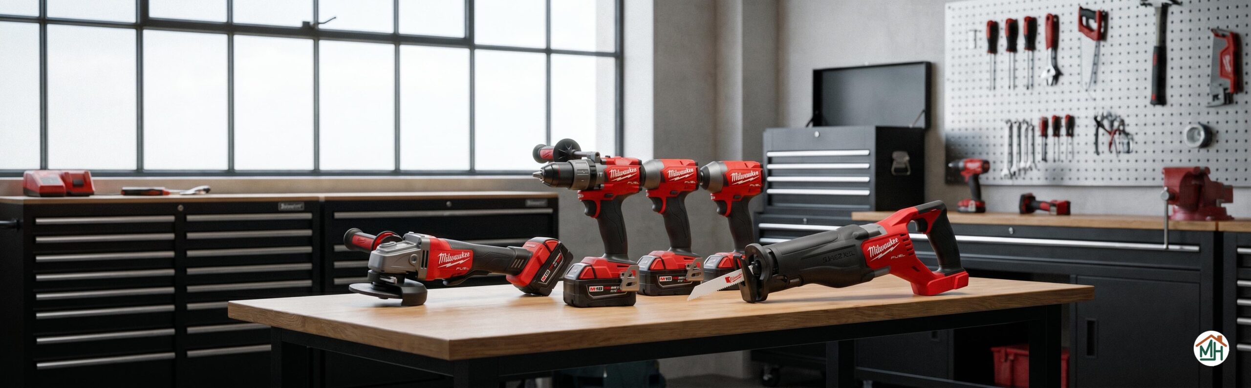 5 outils Milwaukee essentiels dans un atelier