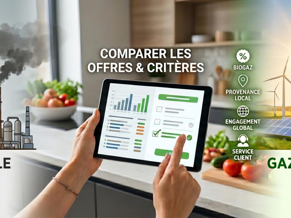 Comparer les fournisseurs de gaz