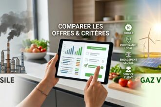 Comparer les fournisseurs de gaz