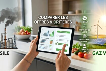 Comparer les fournisseurs de gaz