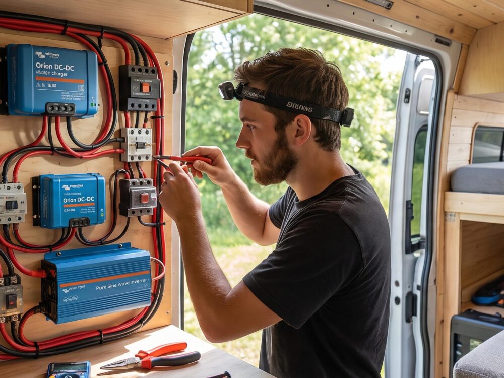Electricité van aménagé