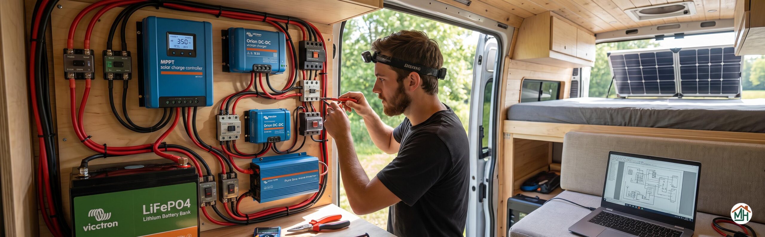 Electricité van aménagé