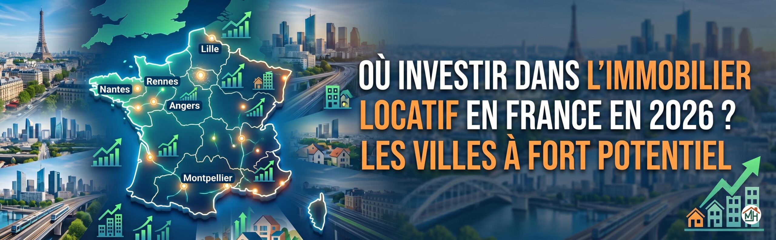 Où investir dans l'immobilier locatif en France