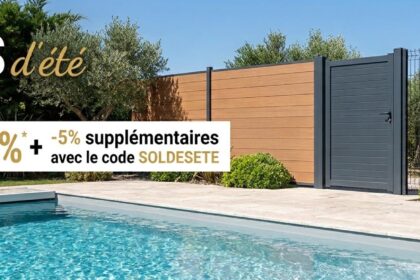 Soldes été 2026 cloture et jardin