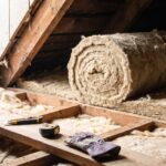 isolation des combles avec de la laine de roche