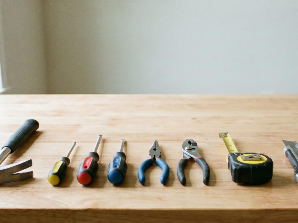 outils de base du bricoleur