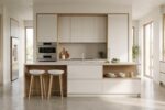Cuisine ouverte moderne et lumineuse