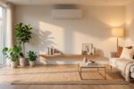 Intérieur moderne avec climatisation réversible