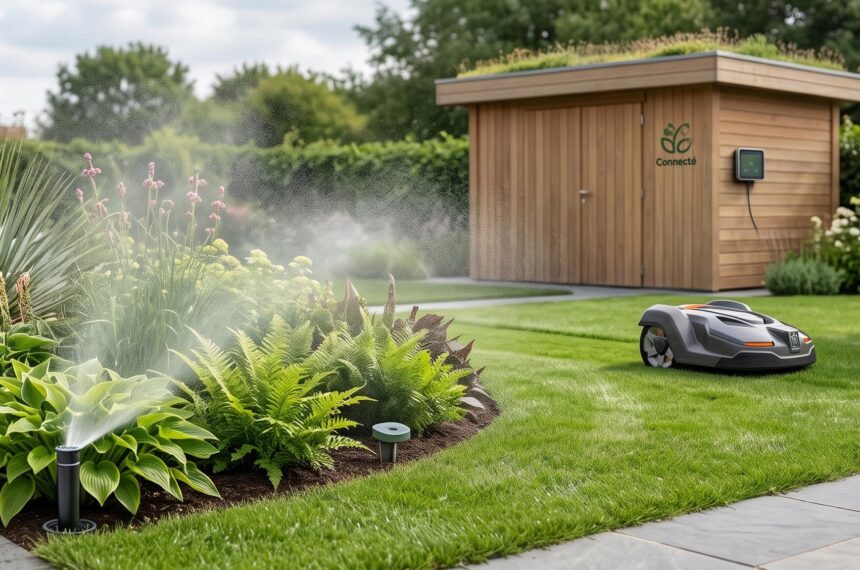 Jardin connecté automatisé