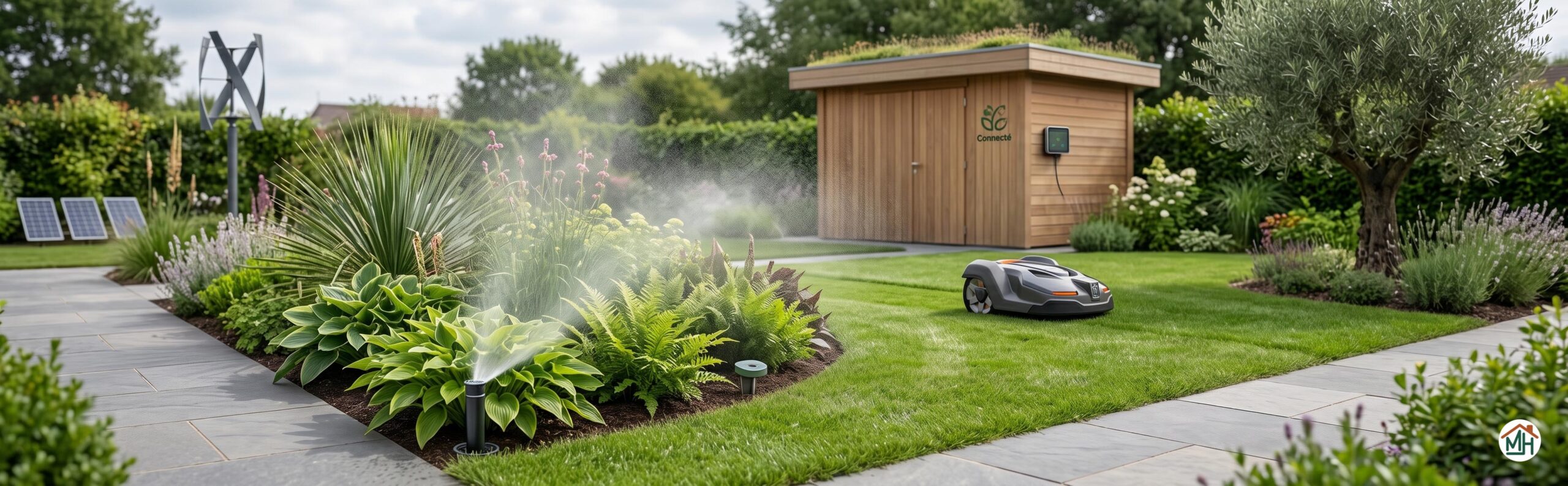 Jardin connecté automatisé