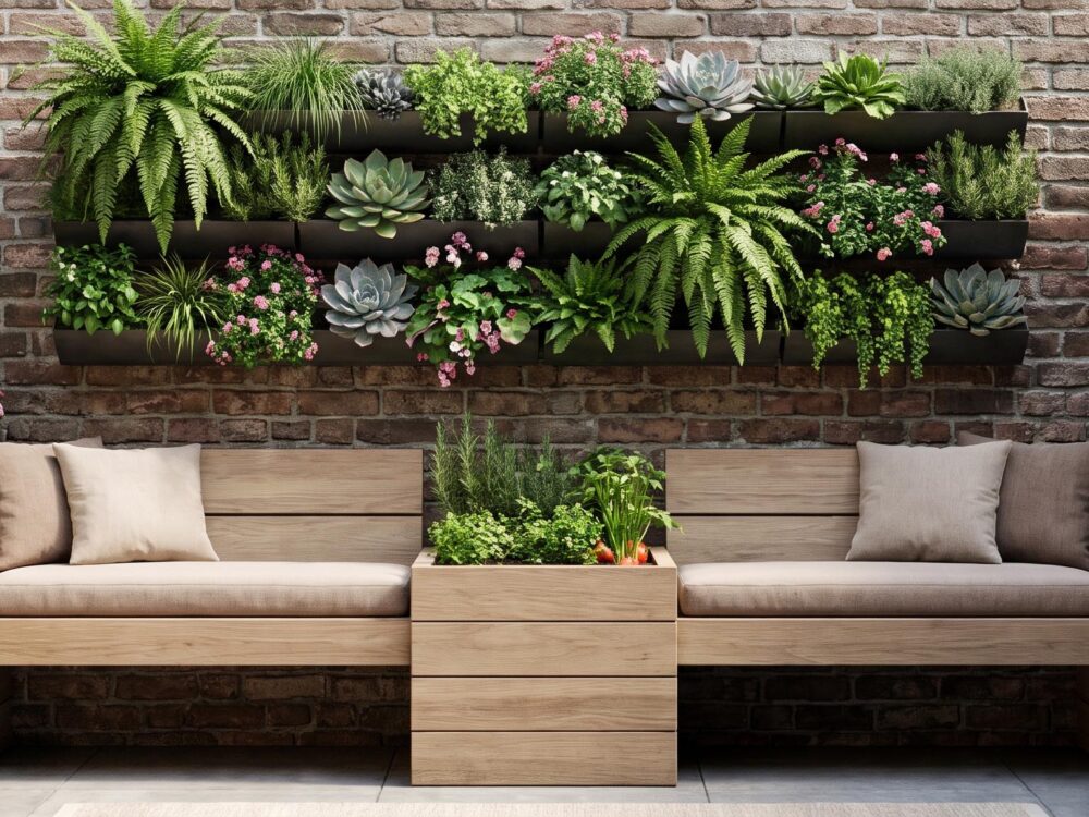 compact jardin urbain