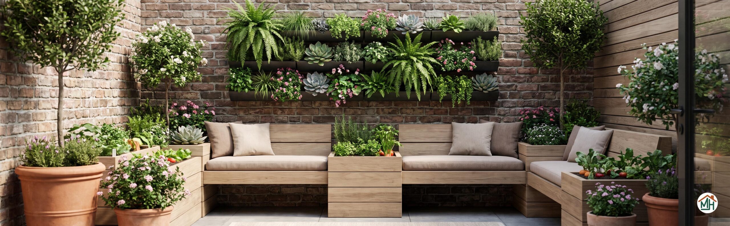 compact jardin urbain