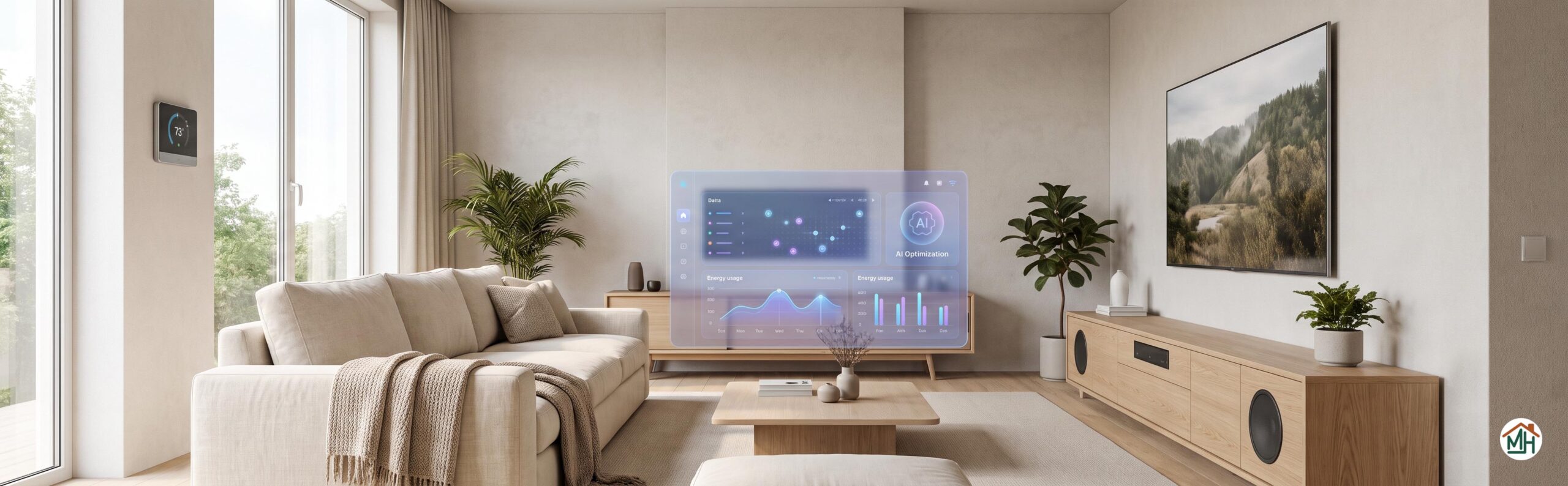 domotique IA maison intelligente et connectée