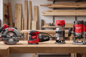 outils électroportatifs Milwaukee dédiés au travail du bois