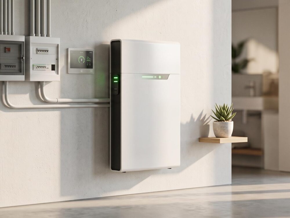 Batterie solaire moderne et système de gestion d énergie